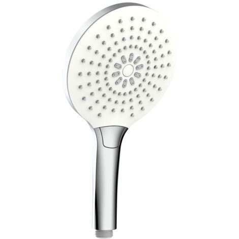 Primaster Handbrause 3 Strahlarten Water Power chrom-weiß wassersparend Handbrause