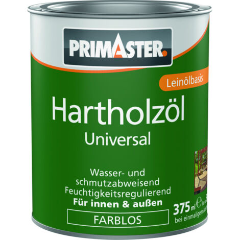 Primaster Hartholzöl Universal 375 ml farblos Holzschutzmittel