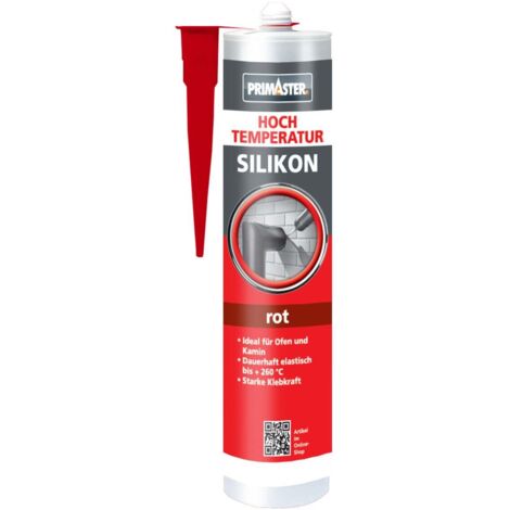 Primaster Hochtemperatur Silikon rot 300 ml