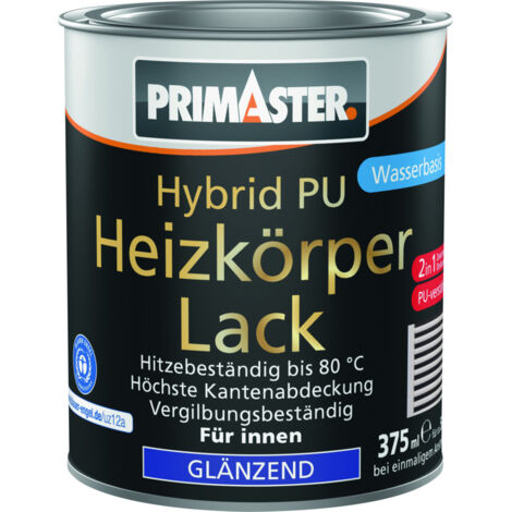 Primaster Hybrid PU-Heizkörperlack weiß glänzend 375 ml