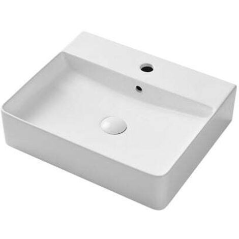 Primaster Keramikwaschbecken 50 cm Prag weiß matt Waschtisch
