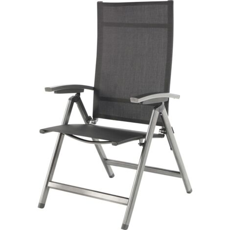 Primaster Klappsessel XXL Nobless schwarz Klappsessel