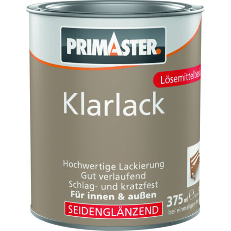 Primaster Klarlack 375 ml farblos seidenglänzend Lack