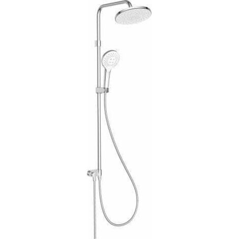 Primaster Kopfbrausesystem Water Jet Handbrause 3 Strahlarten Verchromt