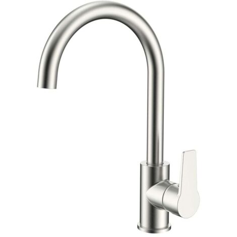 Primaster Küchenarmatur Münster gebürstet mit Wassersparfunktion Küchenarmatur