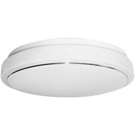 Primaster LED Deckenleuchte Seattle 37,5 x 8 cm weiß Deckenlampen & Kronleuchter