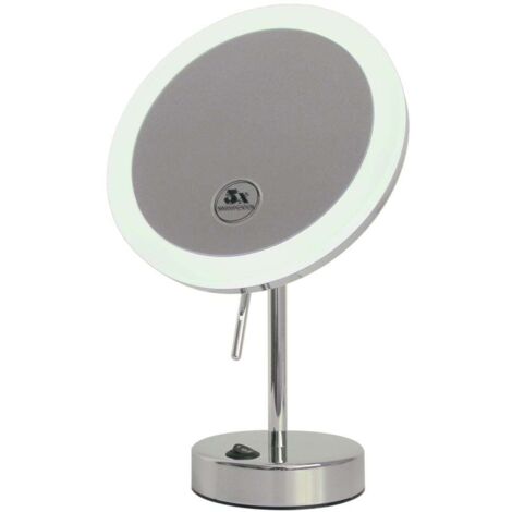 Primaster LED Stand-Kosmetikspiegel Badspiegel Spiegel Kosmetikspiegel