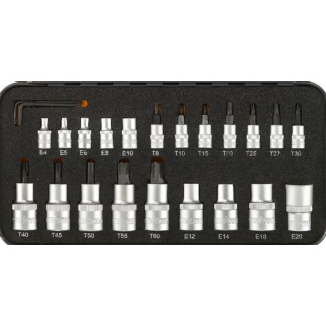 Primaster-Mechaniker-Bitsteckschlüssel-Set 24 teilig