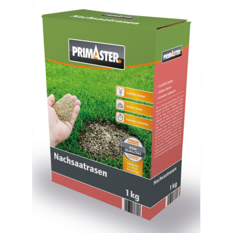 Primaster Nachsaatrasen 1 kg für ca. 50 m² Nachsaatrasen