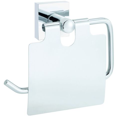 Primaster Papierrollenhalter Classic Cube mit Deckel Klopapierrollenhalter