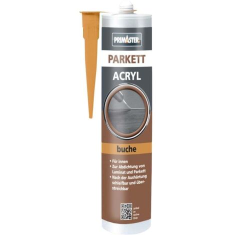 Primaster Parkett-Acryl Buche 300ml Parkettfugendicht Fugendichtmasse Schleifbar