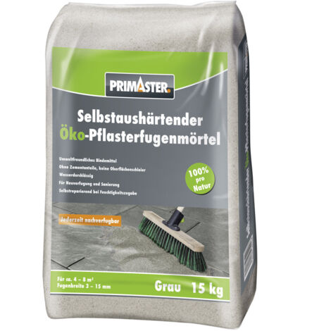 Primaster Pflasterfugenmörtel Öko selbstaushärtend 15 kg grau