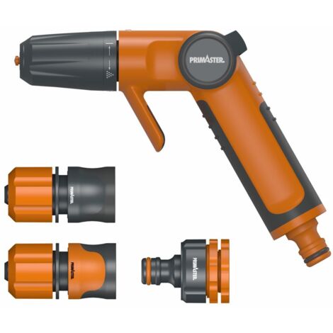 Primaster Pistolenspritze-Set inkl. Zubehör Gartenbrause 6 bar