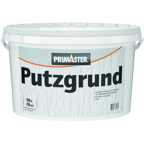 Primaster Putzgrund 10 L weiß