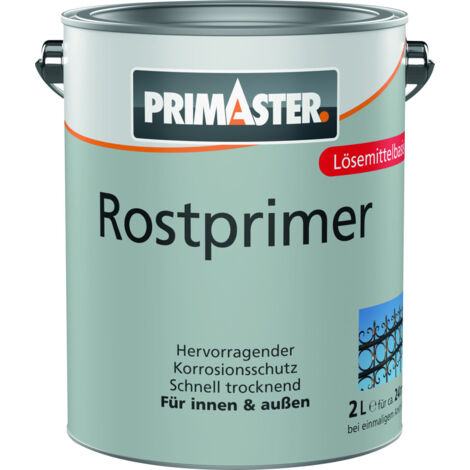 Primaster Rostprimer Rostschutzgrundierung silbergrau 2 L