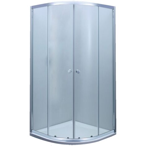 Primaster Runddusche Easy 5 Duschkabine Glas Dusche 80x80cm