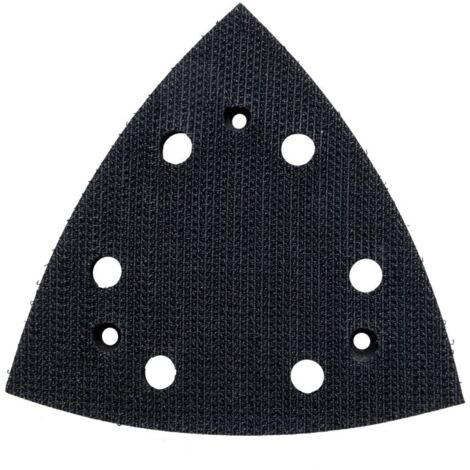Primaster Schleifteller für Deltaschleifer PMDR280 kletthaftend gelocht 9x9 cm Dreieckschleifer Schleifplatte