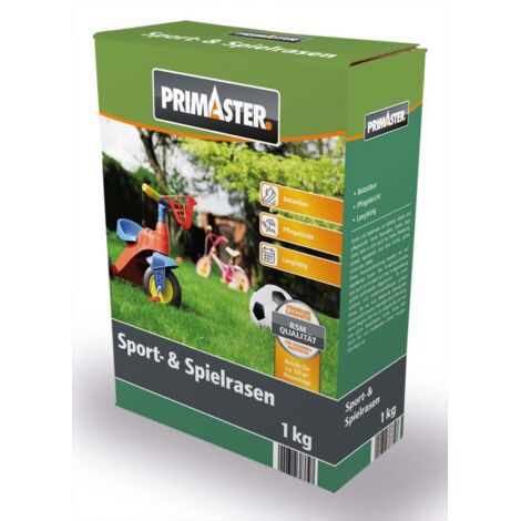 Primaster Sport- und Spielrasen 1 kg für ca. 50 m² Sport-u.Spielrasen