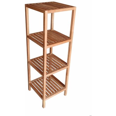 Primaster Standregal mit 4 Ablagen 36 x 36 x 112 cm Regal Bücherregal