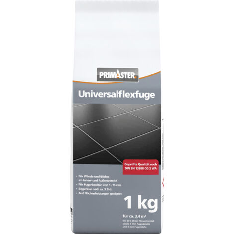 Primaster Universalflexfuge 1 - 15 mm feines Fugenbild