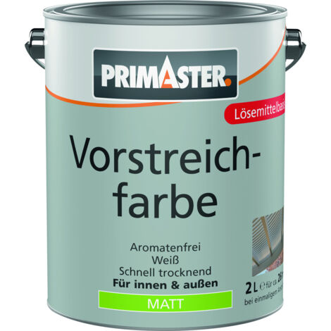 Primaster Vorstreichfarbe 2 L weiß matt
