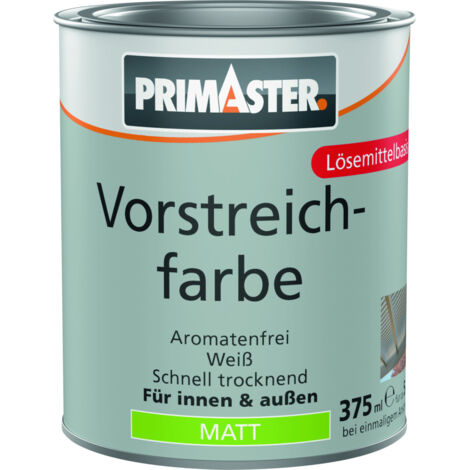 Primaster Vorstreichfarbe 375 ml weiß matt