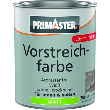 Primaster Vorstreichfarbe 750 ml weiß matt