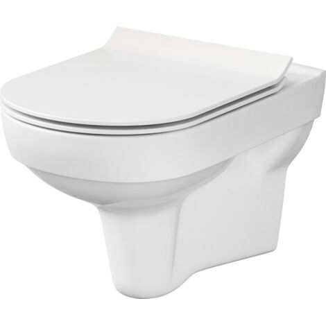 Primaster Wand Hänge WC Klea Spülrandlos Toilette Hängend Klo Tiefspüler