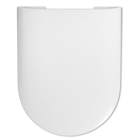 Primaster WC-Sitz D-Form Absenkautomatik WC-Brille Toilettendeckel Toilettensitz