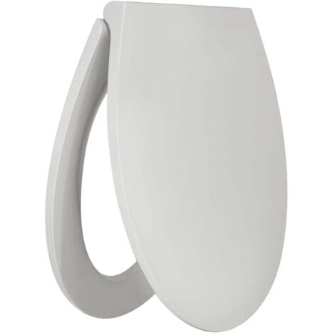 Primaster WC-Sitz mit Absenkautomatik Manhattan grau Toilettensitz abnehmbar