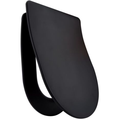 Primaster WC-Sitz mit Absenkautomatik Prag schwarz matt WC-Sitze