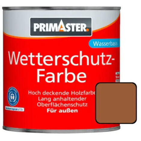 Primaster Wetterschutzfarbe 2,5 L braun