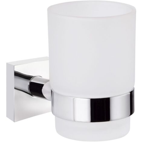 Primaster Zahnputzbecher Classic Cube Zahnputzbecherhalter Zahnbürstenbecher