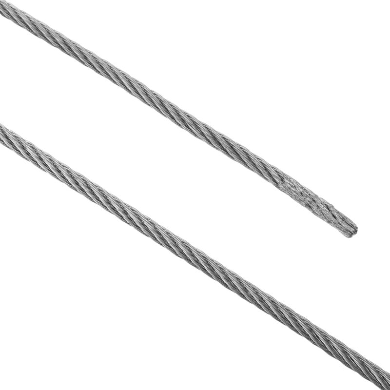 

Cable de acero inoxidable de 2,0 mm en bobina de 6 m - Primematik
