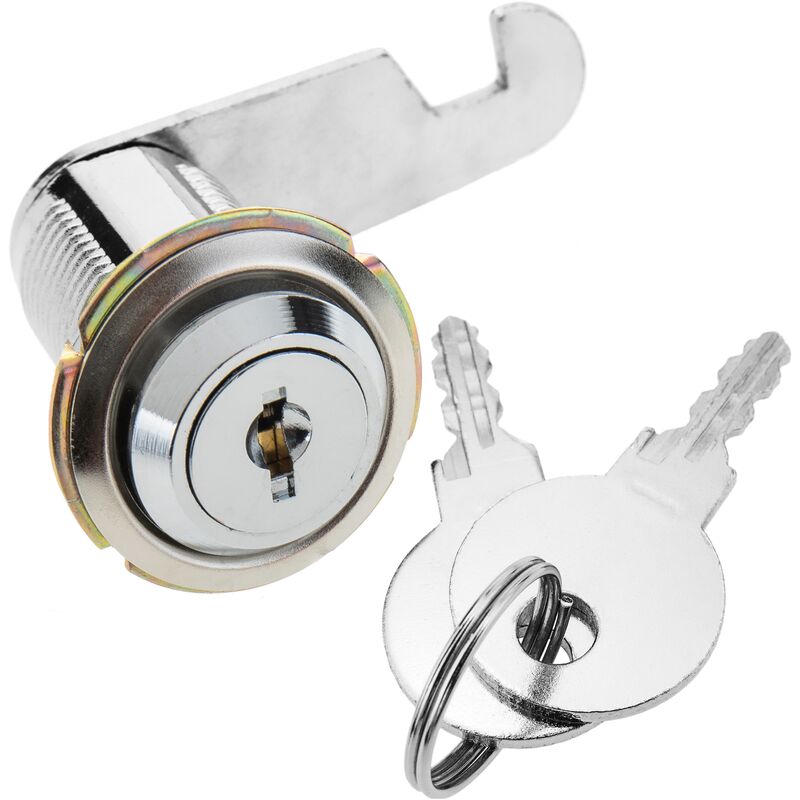 

Cerradura de leva de 37mm x M18 con llave plana - Primematik