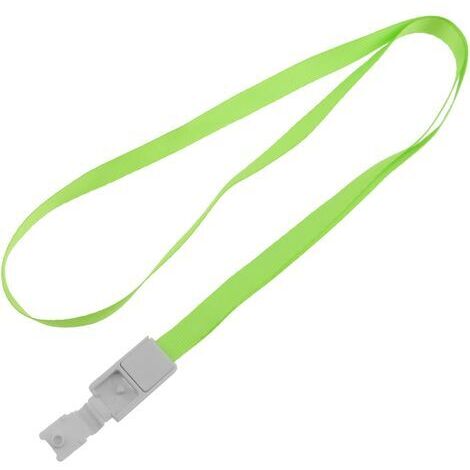 PrimeMatik - Cinta para colgar tarjeta de identificación al cuello verde