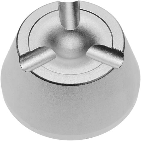 PrimeMatik Etiqueta antihurto compatible EAS RF 8.2MHz 48mm blanca antirrobo con pin 25 unidades