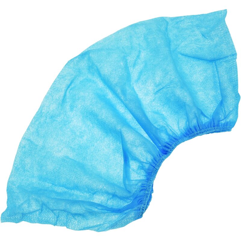 PrimeMatik - Disposable shoe covers protection. Overshoes kit of 100 nonwoven covers