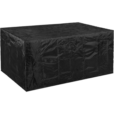 PrimeMatik - Funda protectora impermeable antipolvo para jardín exterior 242x100x162cm