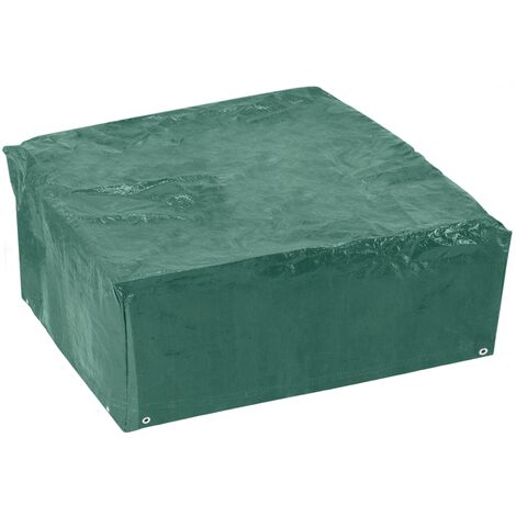 PrimeMatik - Funda protectora impermeable para mesa cuadrada 130x80x130cm