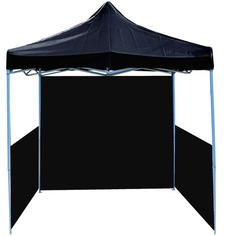 Gazebo pieghevole nero