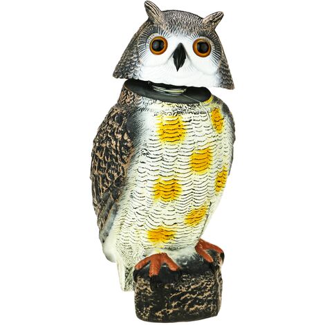 Lampe hibou d'extérieur sonore - 22,87 €