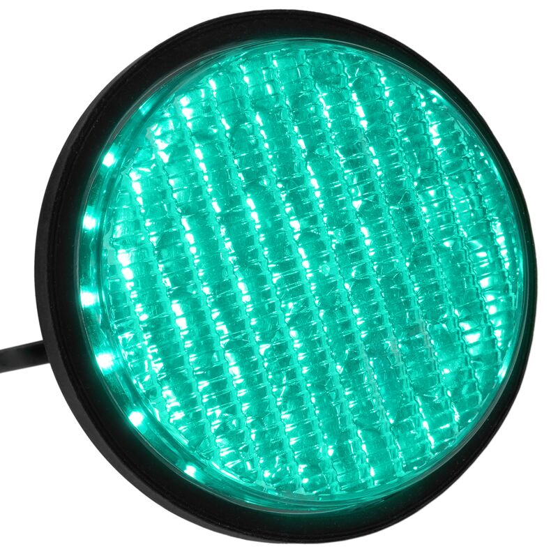 Luce a led per semaforo IP65 100mm 12-24V verde - Primematik