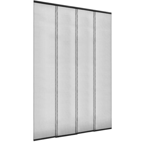 PrimeMatik - Moustiquaire pour porte max 100 x 220 cm panneau rideau