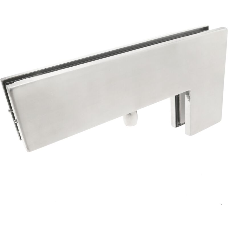 

Pernio y bisagra L-fija superior de aluminio para puerta de cristal para cierrapuertas de suelo - Primematik