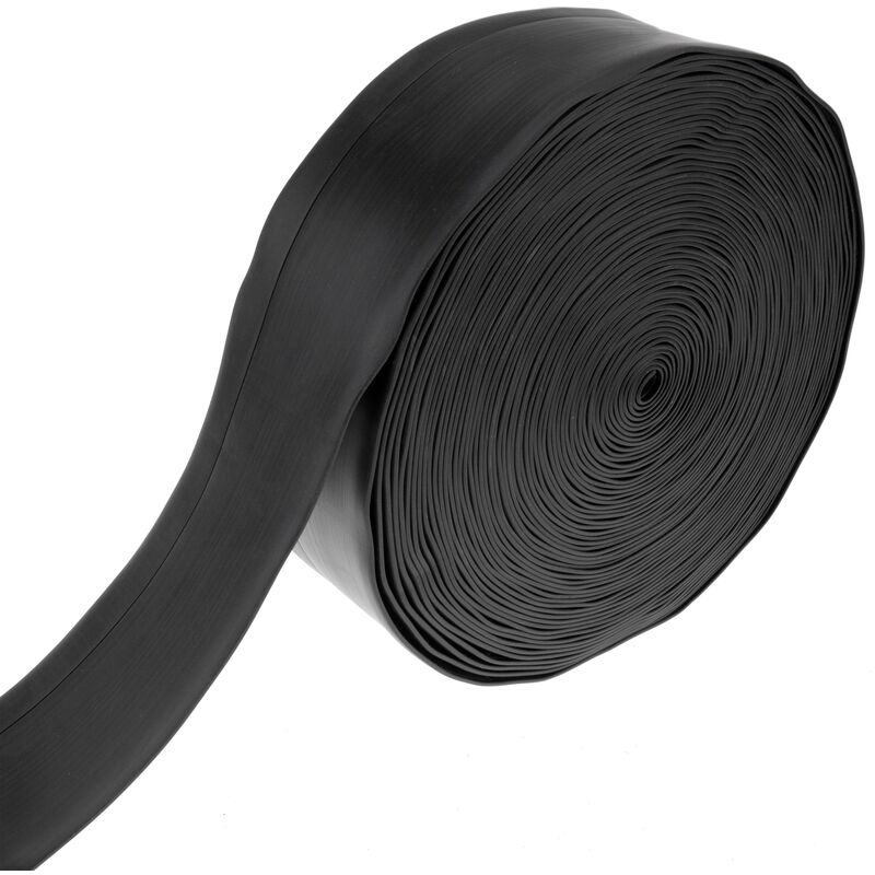 

Rodapié flexible autoadhesivo 70 x 20 mm. Longitud 20 m negro - Primematik