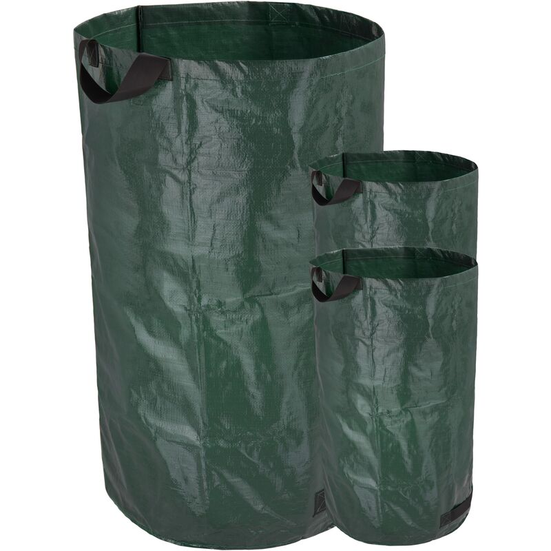 Primematik - Sacs de nettoyage de jardin avec protection uv 240L 80 x 47 cm 3 unités