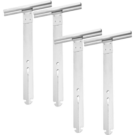 PrimeMatik - Sangle en acier 190 mm pour stores pack 4 unités