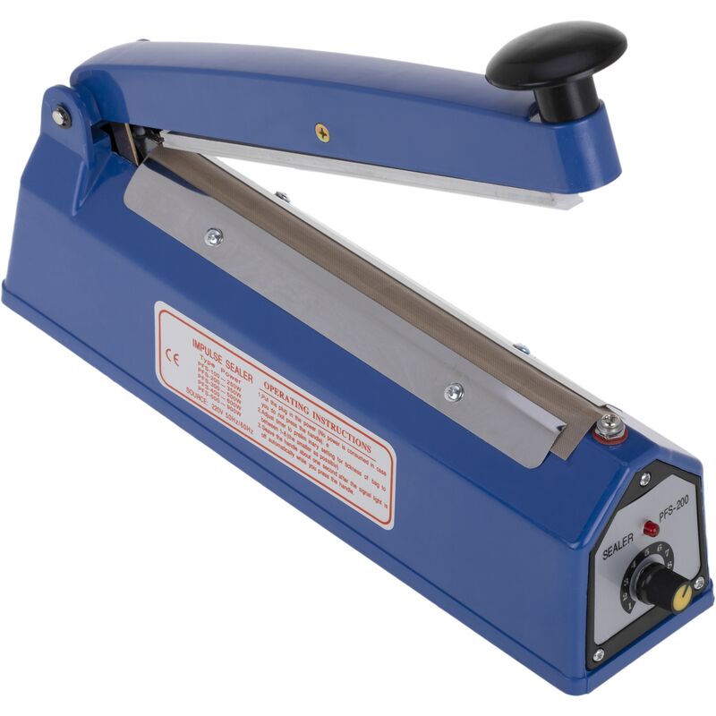 

Selladora térmica de 20 cm para bolsas de plástico - Primematik