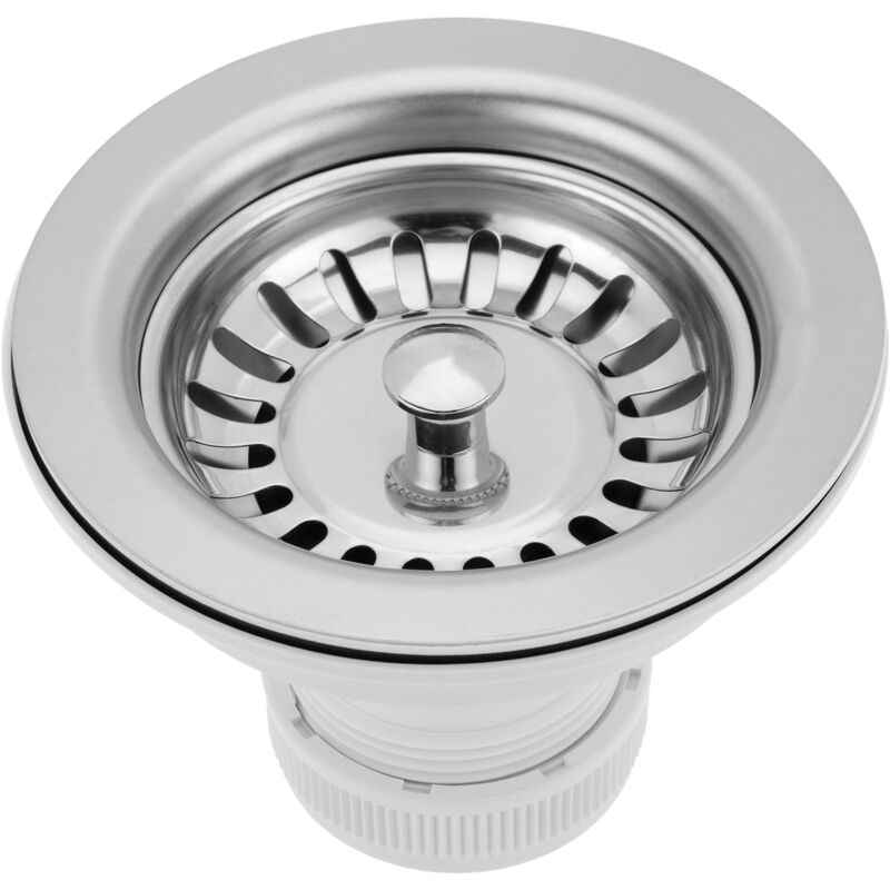 Image of Primematik - Valvola per lavello diametro 113 mm con griglia e tubo di uscita da 46 mm